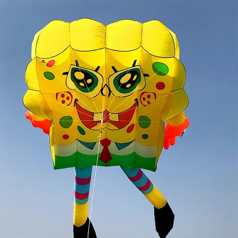 free shipping 10sqm large Pilot kite flying trilobites kite nylon octopus kites for adults line weifang kite Inflatable toys fun