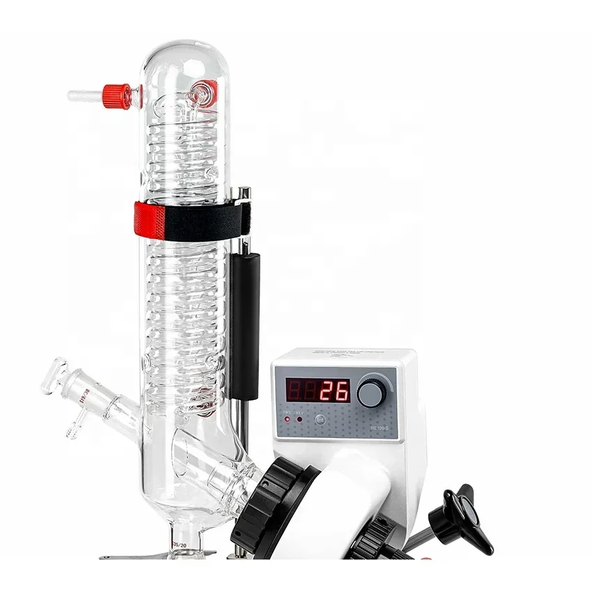 RE100-S Laboratory  LED Digital vacuum distillation  5L Rotary Evaporator Heating Bath