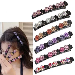 Double Layer Braided Hairpins Hair Hoops Fixed Headband New Hairpin Broken Hair Clips Women Hairpin Korean Lazy Hair Accessories