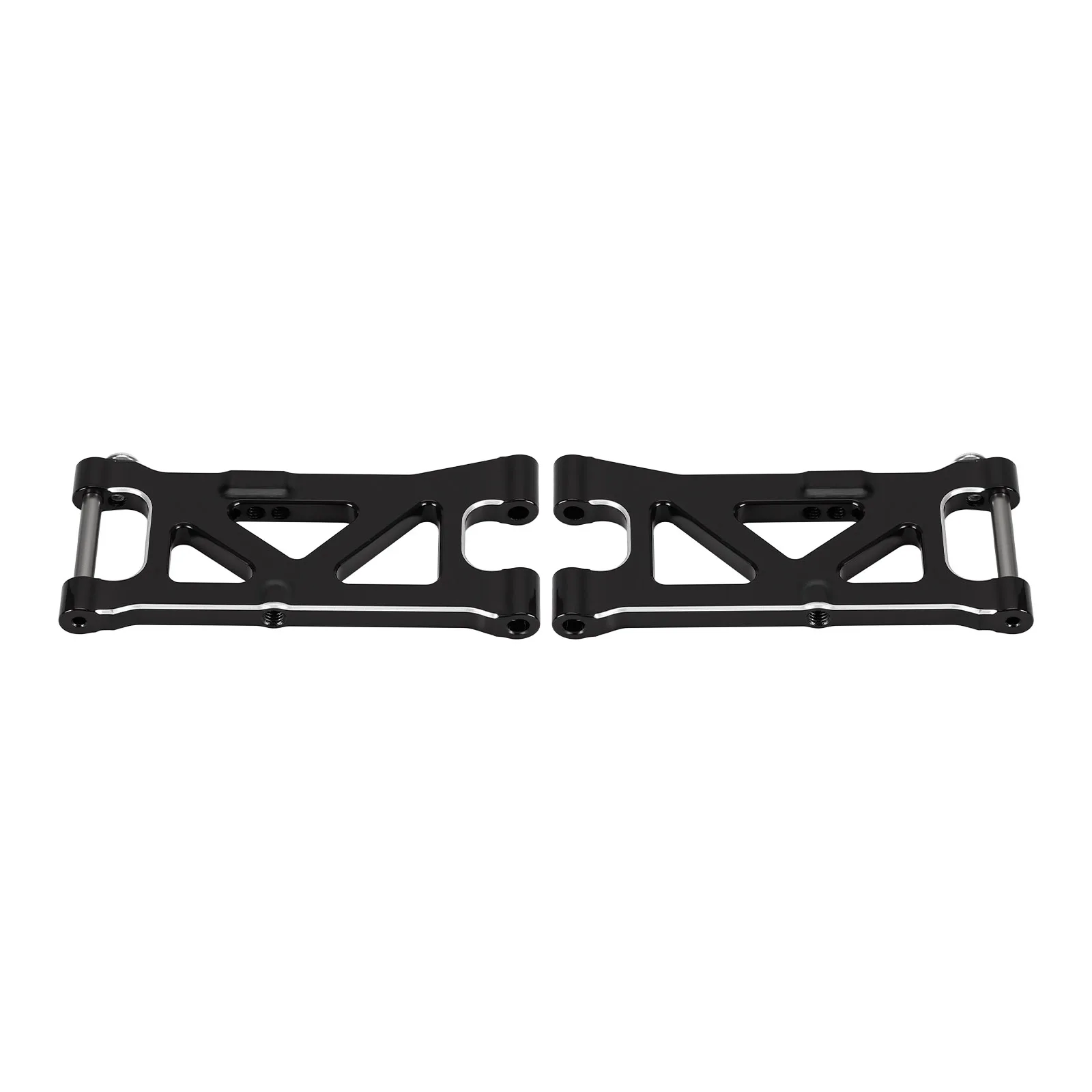 Bracciones de suspensión inferiores traseros de aluminio INJORA para 1/16 ARRMA MOJAVE GROM