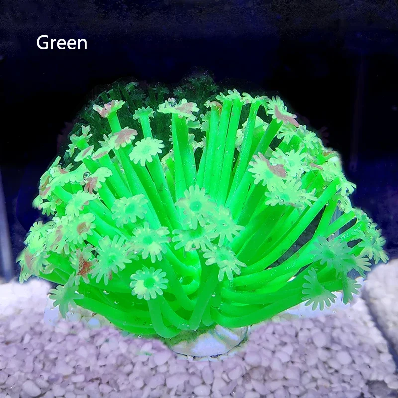 Artificial Coral Aquarium Fish Tank Simulation Soft Coral Decoration Aquarium Landscape Water Grass Ornament Aquarius Plants New