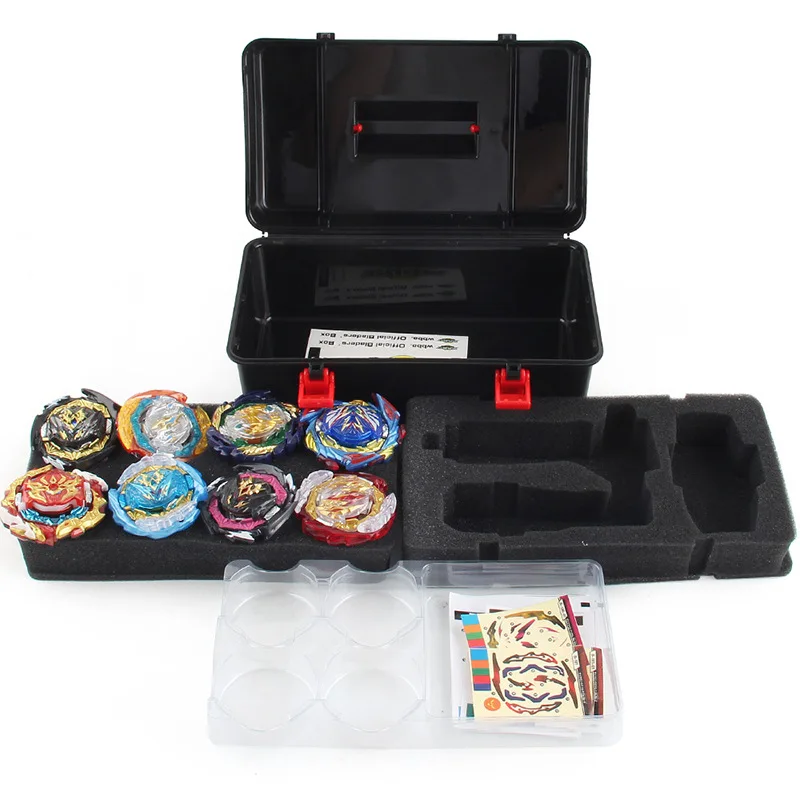 Beyblade burst db takara tomy burst gyro 13-piece set DB series storage box set foam pressure-proof cross-border toy gift box