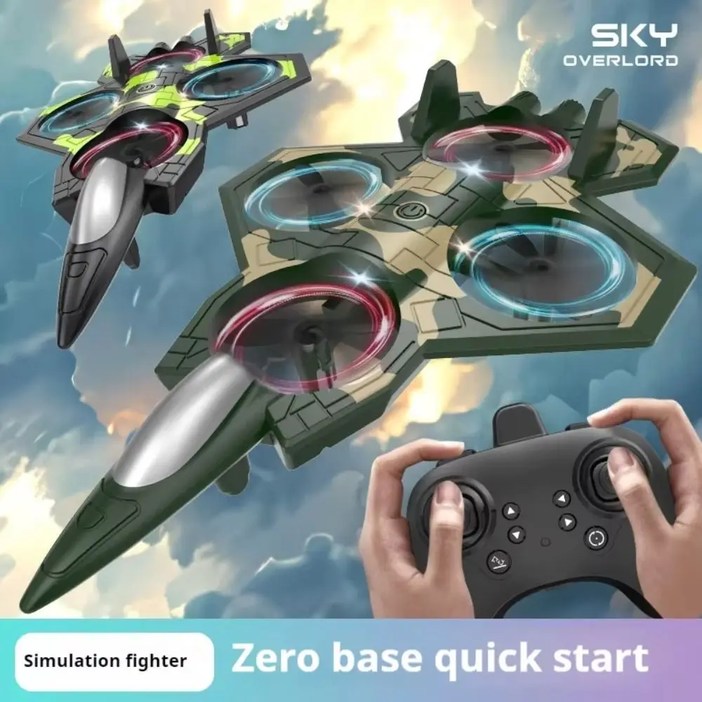 Mousse EPP télécommande mousse combattant Rechargeable détection de gravité planeur hélicoptère volant jouet 2.4G cascadeur avec lumière