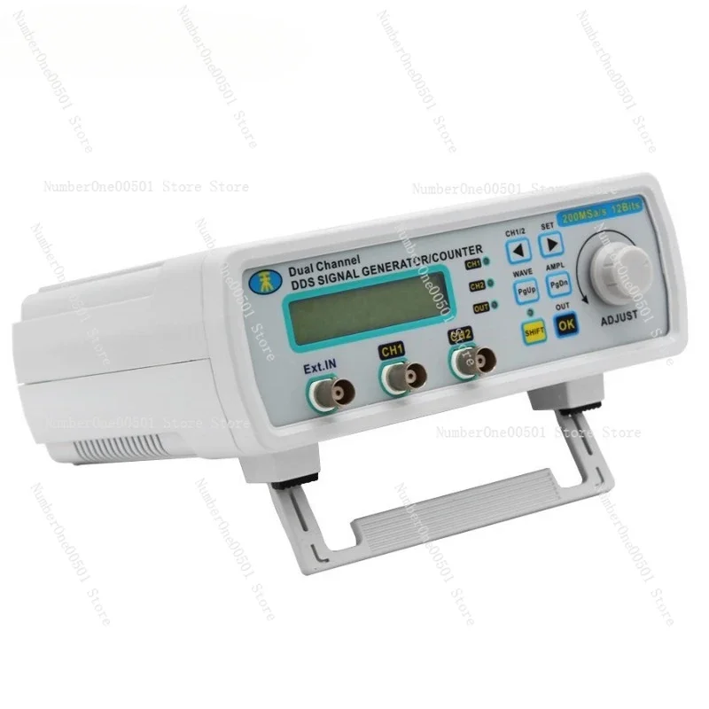 MHS5200A Full CNC DDS Dual Channel Function Arbitrary Wave Signal Source Generator Frequency Meter Counting Engineering