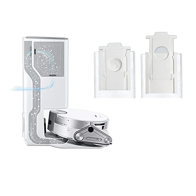 B99A-14PCS Vacuum Cleaner Dust Bags For VCA-RDB95 Jet Bot+ Jet Bot AI+ Robot Vacuum Clean Station Accessories Parts