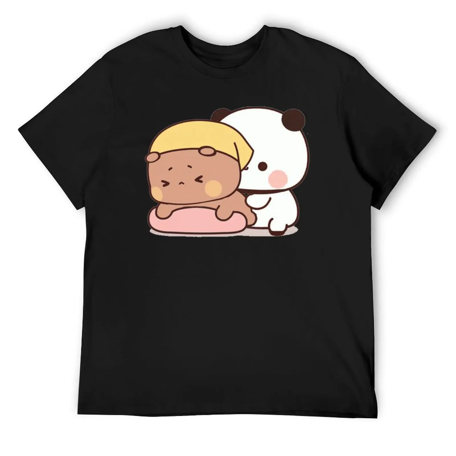 

Cute Dudu Is Having Massage By Bubu T-Shirt graphics quick drying blanks sweat shirts, men