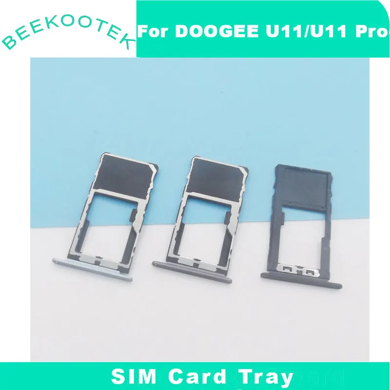 New Original DOOGEE U11 U11 Pro SIM Card Holder SIM Card Tray Slot Adapter Accessories For DOOGEE U11 Pro Tablet