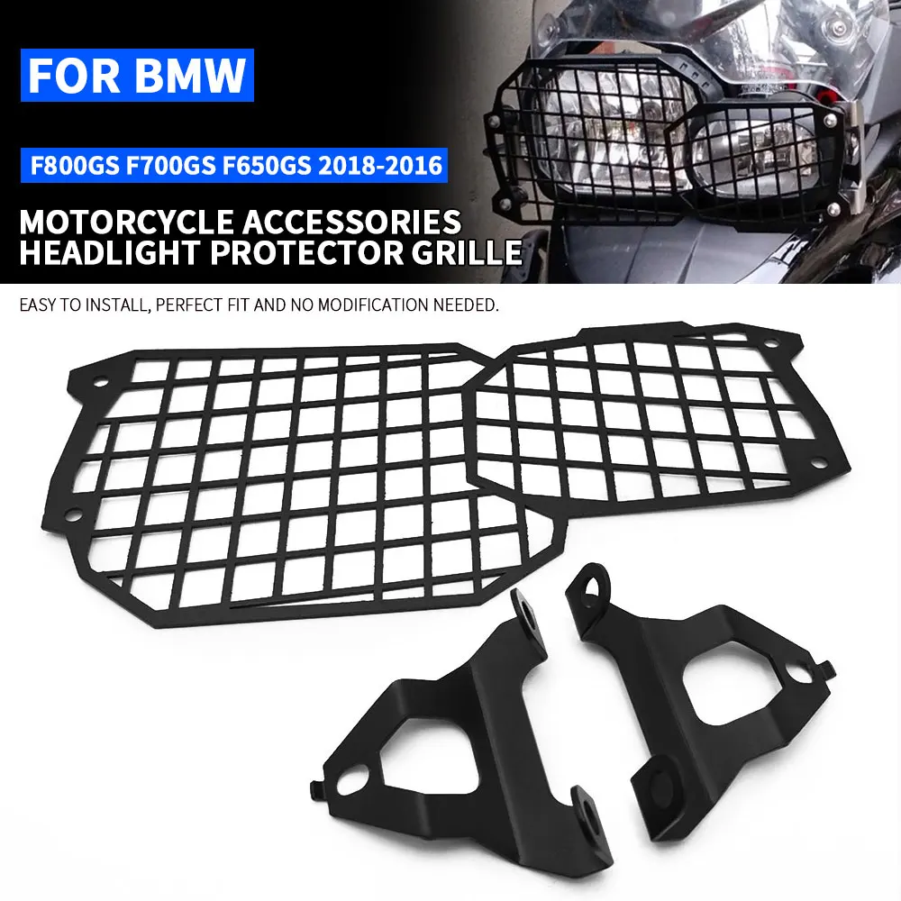 

Защитная решетка фары для мотоциклов BMW F650GS F700GS F800GS F 650 700 800 GS 2008-2017, защита передней фары, крышка фары