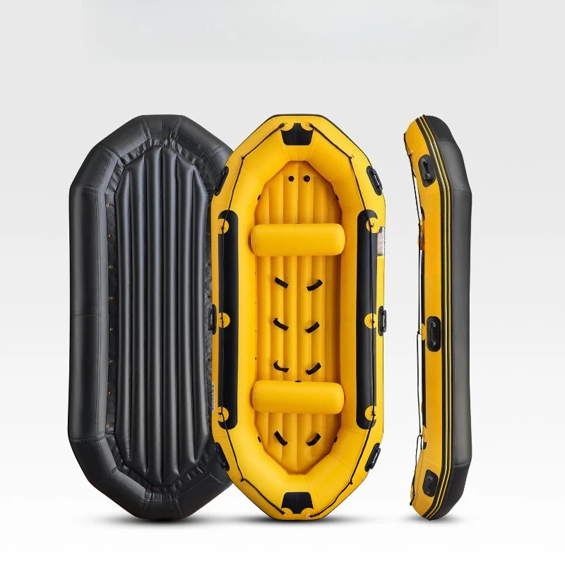 

Whitewater Rafting Boat Competition PVC Self-drainage Inflatable Boat High Drop Assault Boat Adventure Rapids Competition