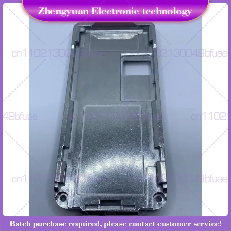 

For XiR C1200 C2620 C2660 Intercom Aluminum Plate Rear Bottom Plate with Waterproof Ring Contact Rubber Case
