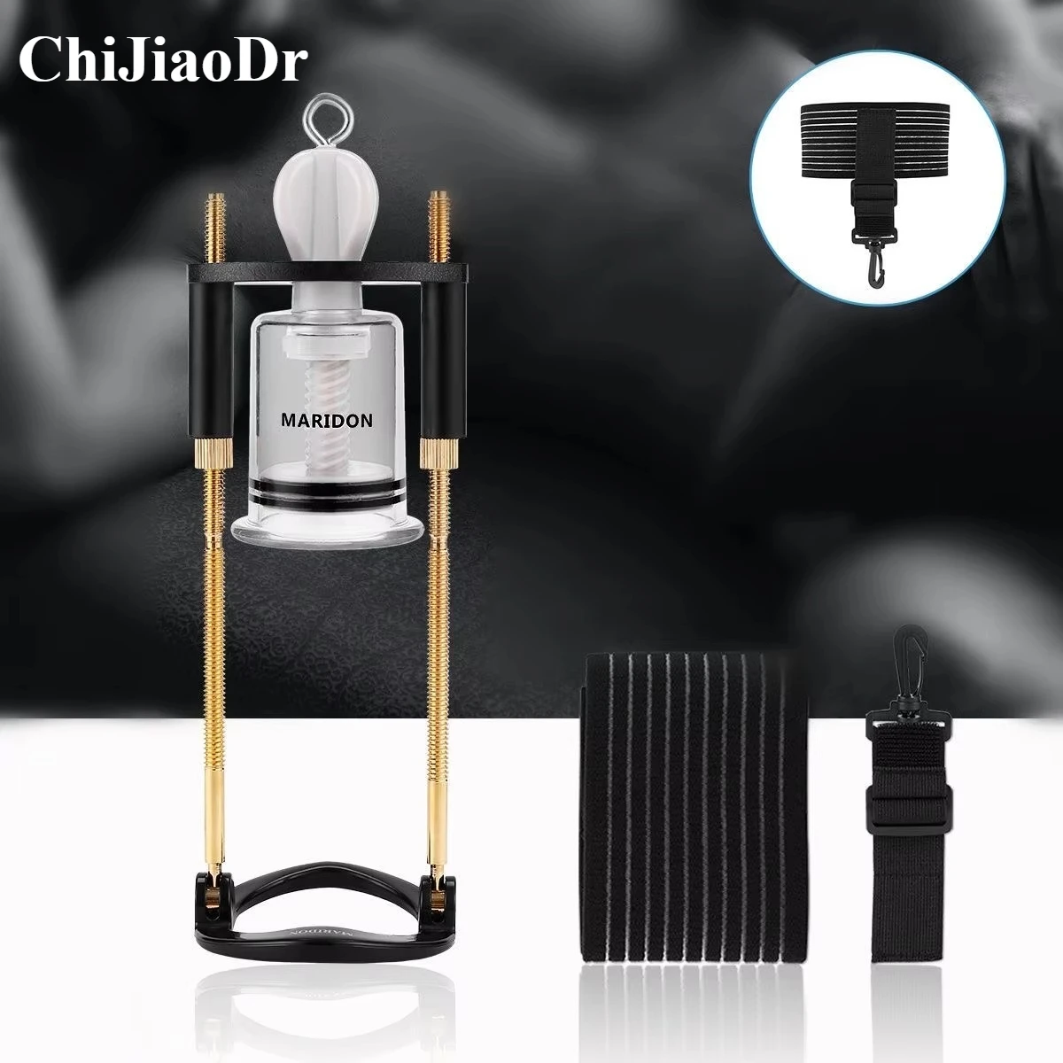 الرجال الذهبي القضيب البدني اللياقة البدنية العضلات تمتد رفع الأثقال الجر المدرب تمديد المتوسع قوس #3