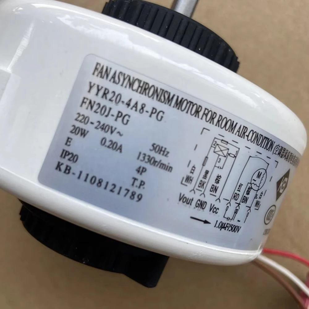 Refrigeration Rotary Storage Fan Motor FN20J-PG YYR20-4A8-PG 20W for Gree Air Conditioning Conditioning Indoor Unit PG Motor