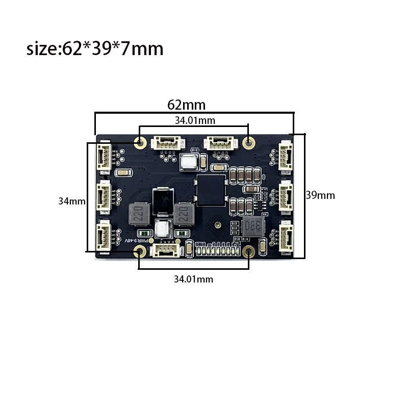 ミニ産業用イーサネットスイッチモジュール,8ポート,9v-48v,pss認証可能,すべてccc,ce,fcc,10 m, 100m