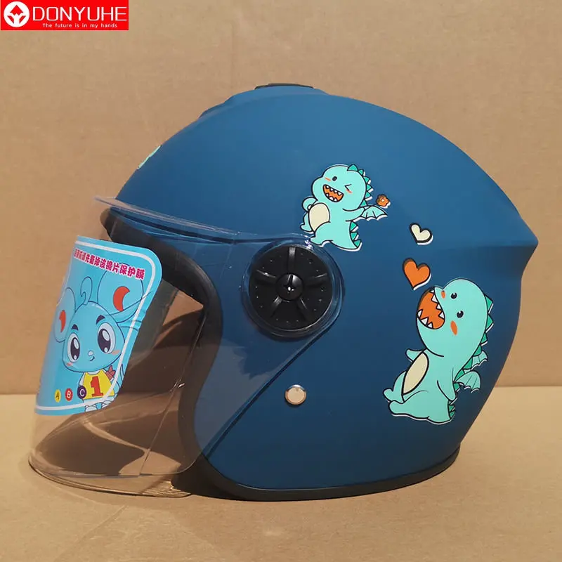 

Children's Electric Car Motorcycle Female Helmet Boy Child Baby Safety Helmet Four Seasons Universal Summer Half Helmet