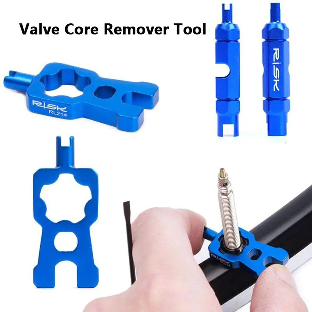 Mountain Bike American French Valve Tubeless Aluminum alloy Removal Tool Valve Core Remover Gas Valves Tools Disassembly Tackle