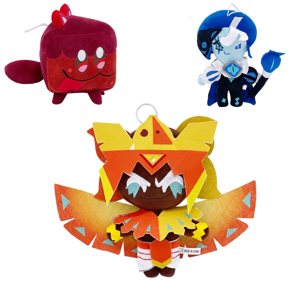 

Hot New Funny Lovely Anime Game Cookie Run Plush Toys Golden Cheese Cookie Character Figure Peripherals Cute Plushie Doll Gift