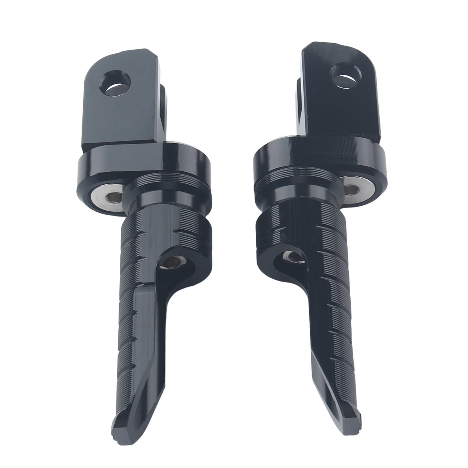 2X Front Footrests Foot Peg Fit For BMW G310R 2017-2024 G310RR 2023-2024 Factory Front Footrest Foot Pegs Pedals Black 6