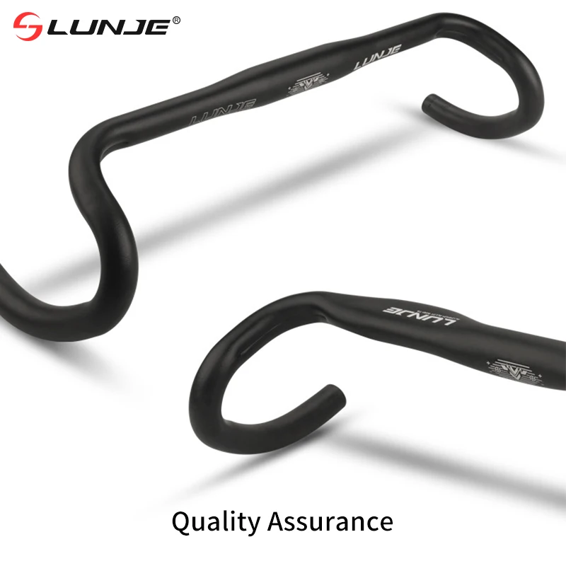 Ultralight Road Bicycle Handlebar 25.4 31.8 Outer Drop Bar Aluminum Alloy 380/400/420mm Bike Handlebar
