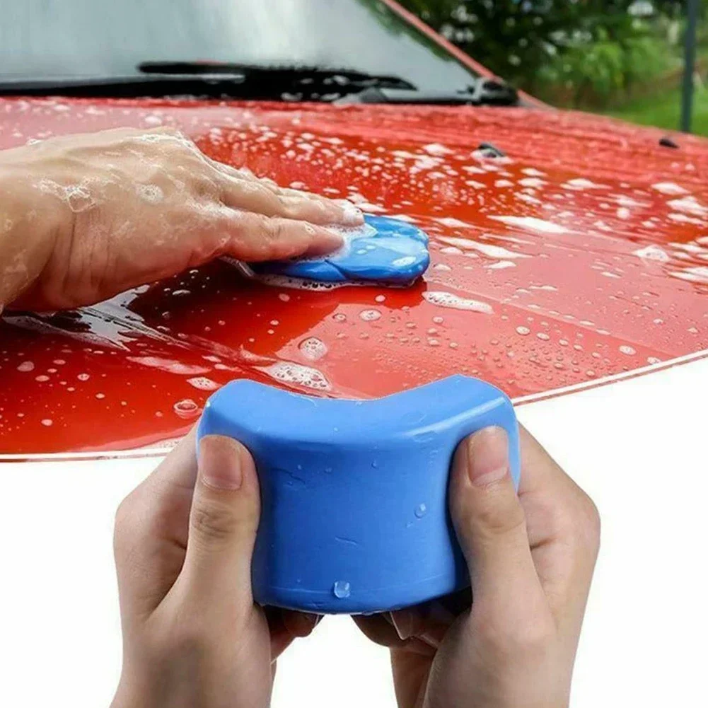 3Pcs Clay Bar Detailing Car Clean Wash Cleaner Sludge Mud Remove Magic Blue yelow 100g Car Cleaning Car Brush Car Accessories