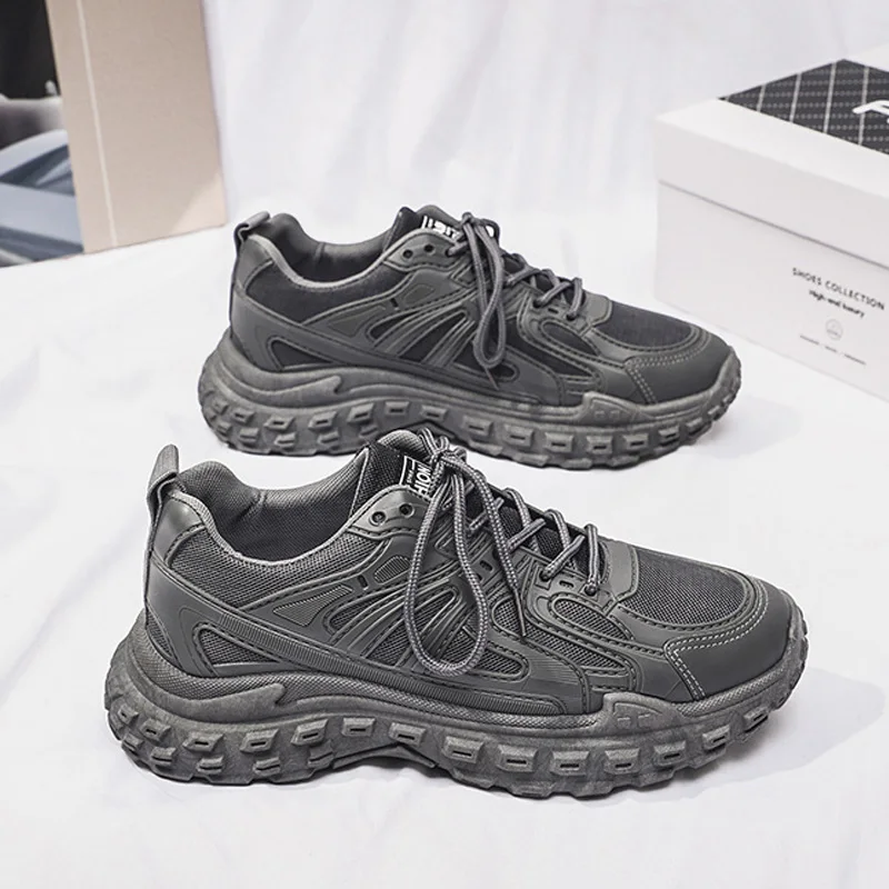 

Новая обувь в уличном стиле 2025 года — острые туфли для скейтбординга, ретро-американские, толстая подошва, повседневные и модные, комфорт для пеших прогулок