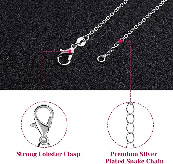 30PCS Street all-match 925 Sterling Silver 1MM fine chains necklace for women men jewelry set fashion party wedding gifts