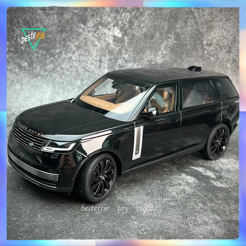 LCD Car Model 1/18 Land Rover range rover sv car model simulation alloy full open display car model boy collection toys gift