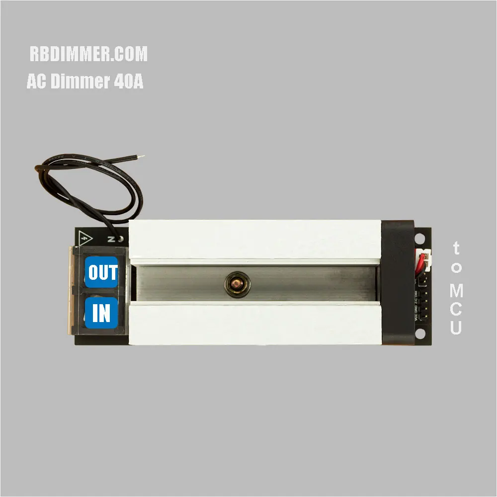 Dimmer Ac Module Voor 40a 600V Hoge Belasting, 1 Kanaal, 3.3V/5V Logica