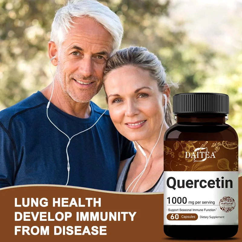 Quercetin Supplement - Nutritional supplement to support the immune system, antioxidant and enzyme activity