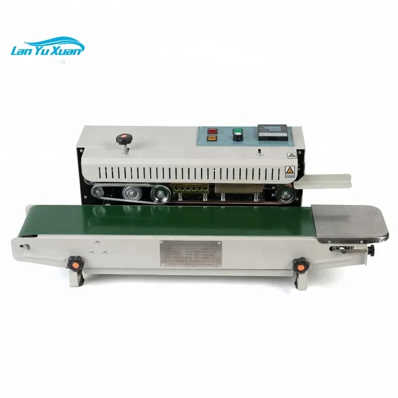 Guaranteed 100% New 220V Continuous Automatic Plastic Bag Heat Sealing Machine FR-900,Steel Wheel Printing Date