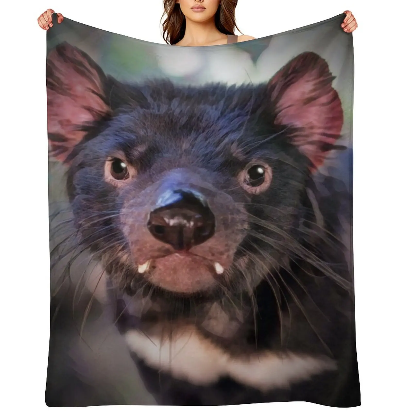 

Australian Tasmanian Devil Throw Blanket Extra Large Throw Decorative Beds Blankets For Sofas Hairys Blankets
