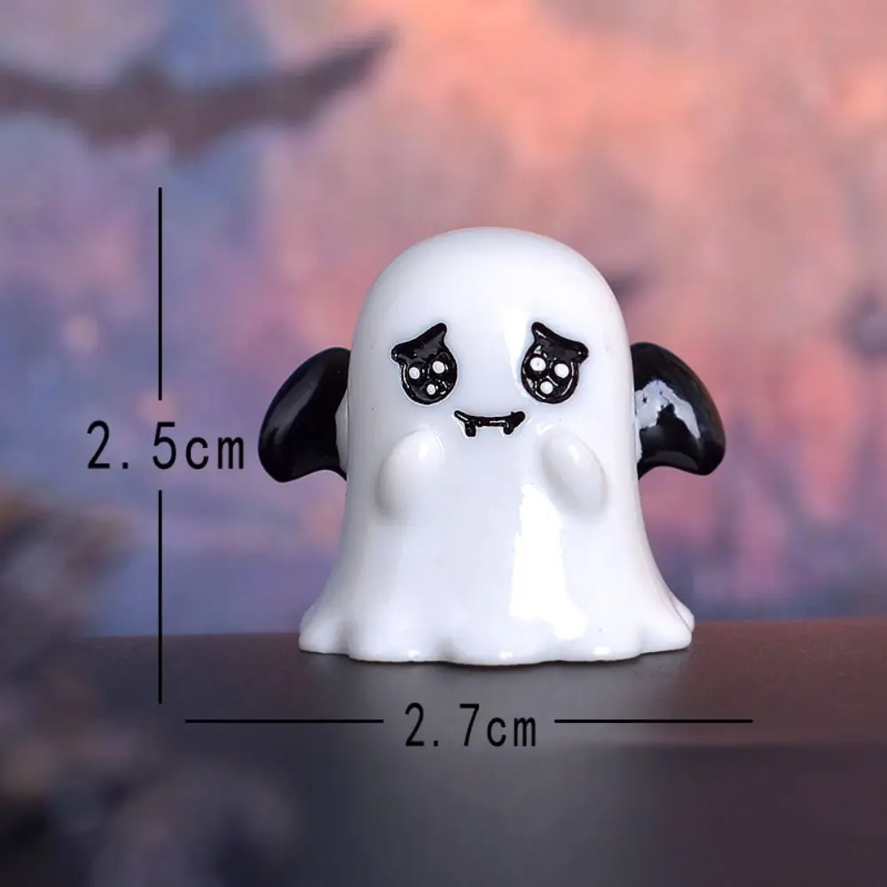 

Glow-In-The-Dark Ghost Ornaments Micro Landscape Gardening Gadget Halloween Decorations Ghost Wizard DIY Resin Crafts Halloween