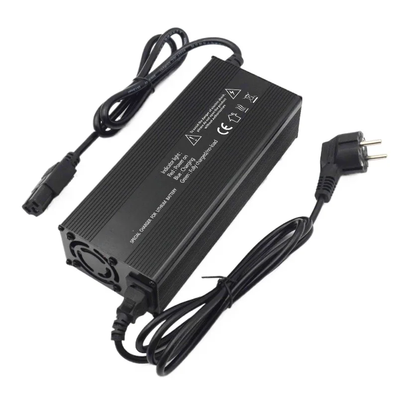 110V US standard 60V8A ternary iron lithium battery 67.2V71.4V73V fast charging aluminum shell charger