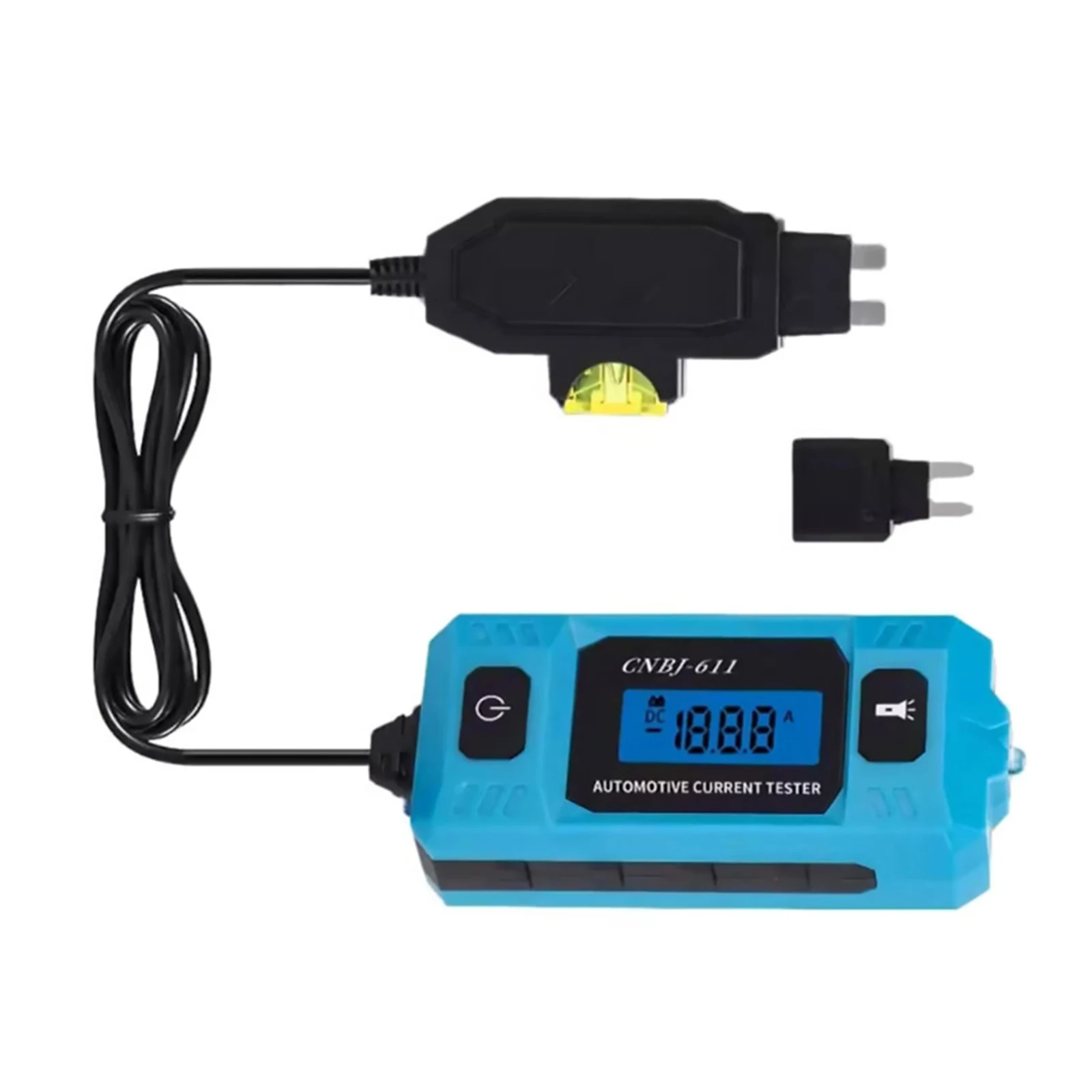 1Pc Car Circuit Tester Current Test Fuse Diagnostic Tool 12V Range 0.01A-19.99A Repair Detector Galvanometer Auto Accessories