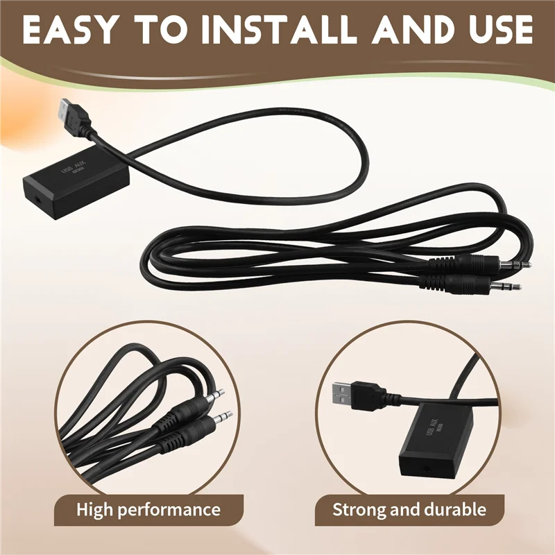 WAP01 NEW-7 Inch Car Screen Audio Input AUX To USB Audio Output AUX Activator For Mercedes Benz NTG 5.0 System