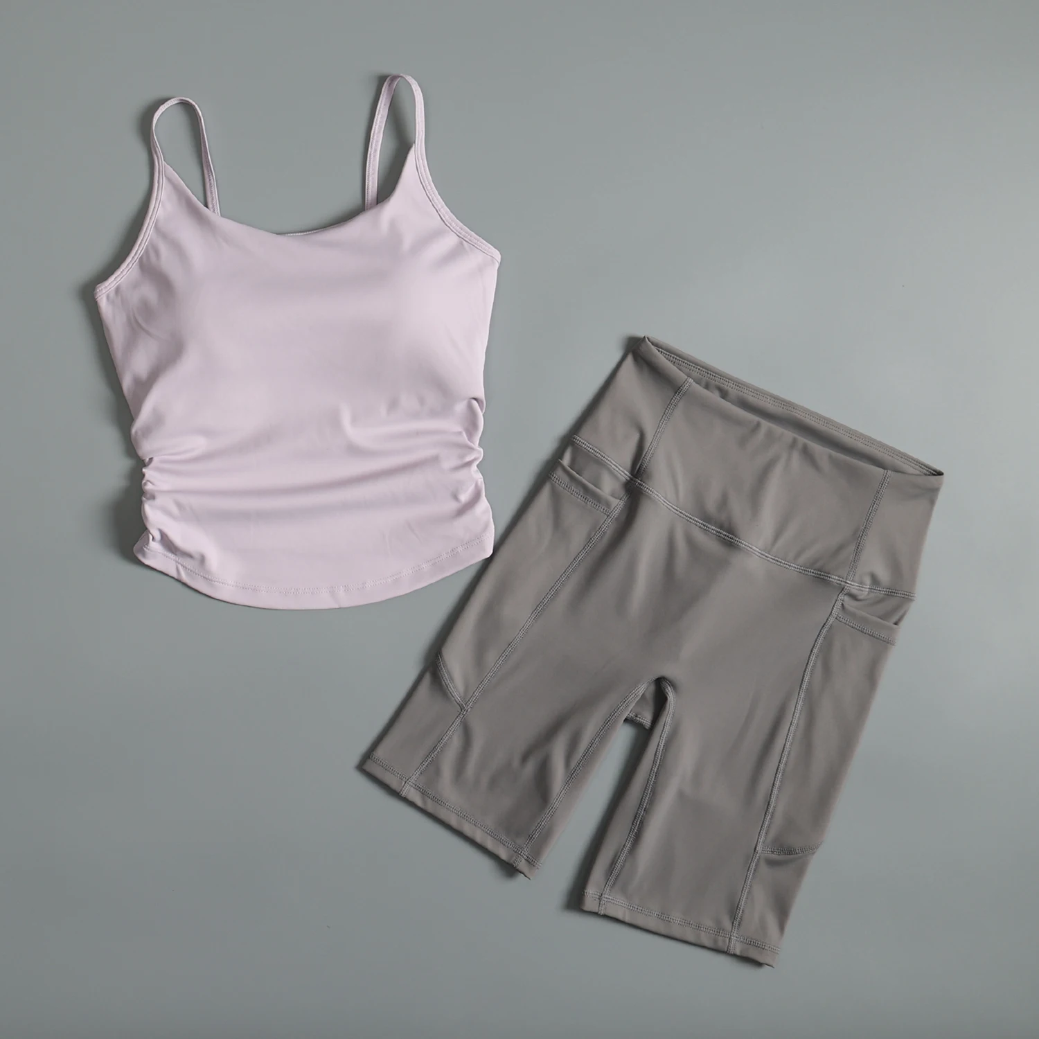 

Running suit for women in summer gym training quick-drying Pilates yoga suit advanced sense professional sports vest