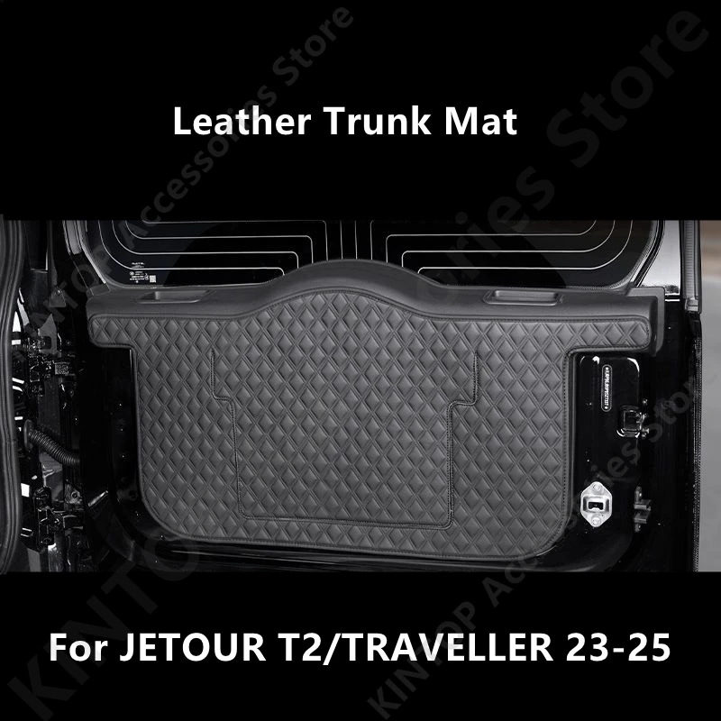 

Для JETOUR T2/TRAVELLER 23-25, кожаный коврик в багажник, украшение интерьера автомобиля, защита, модификация, аксессуары, ремонт