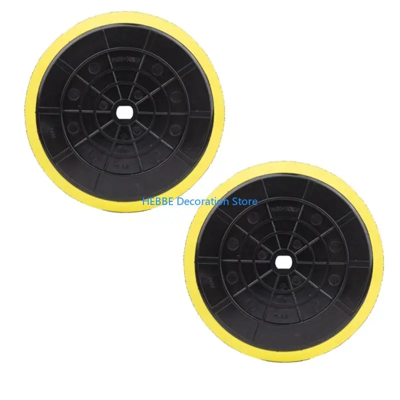 B0KC 2Pcs Auto Adhesive Buffing Pad For Unflawed Car And Home Polishing