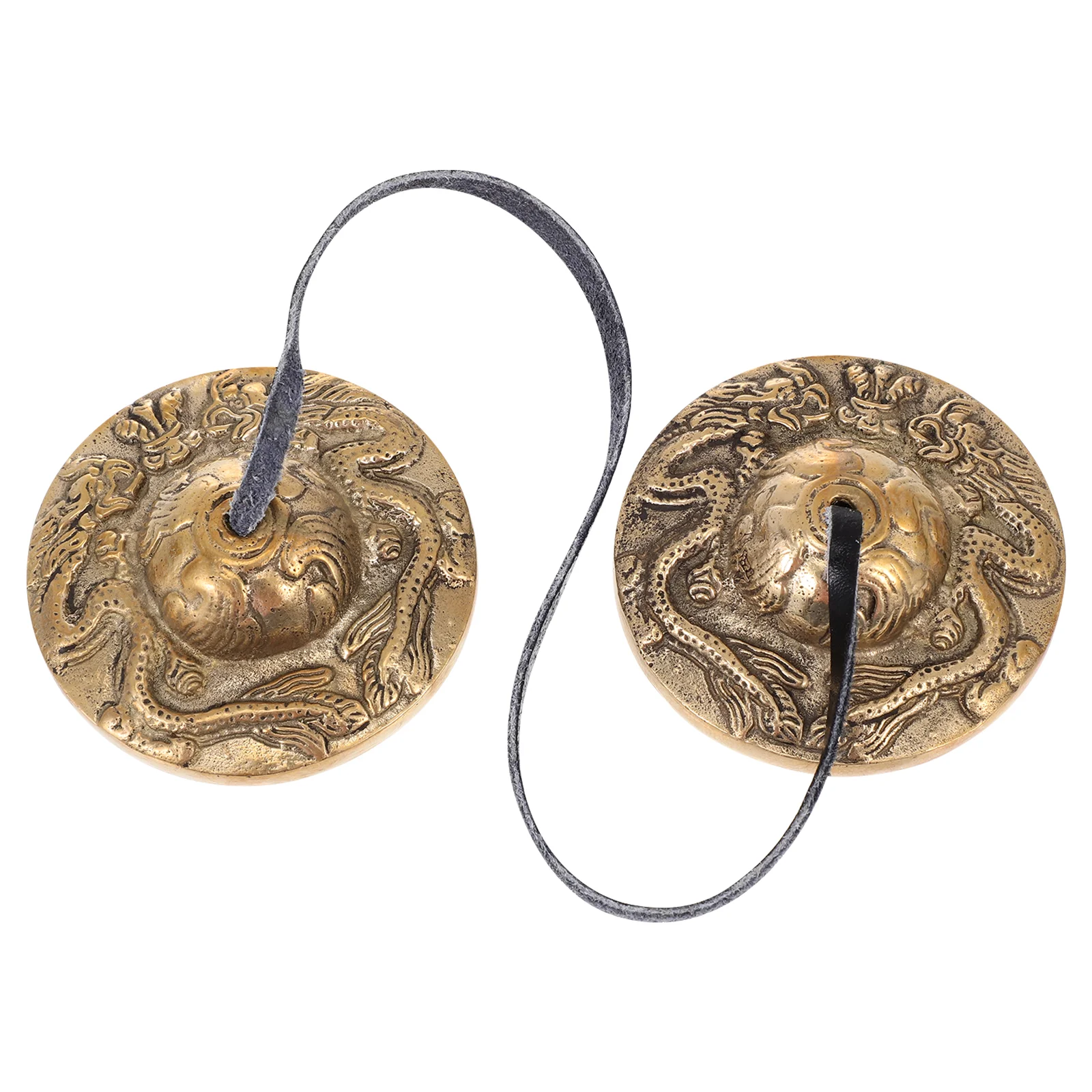 Ring The Bell Nepal Cymbals Meditation Small Percussion Instrument Tibetan Religious Brass Ceremony