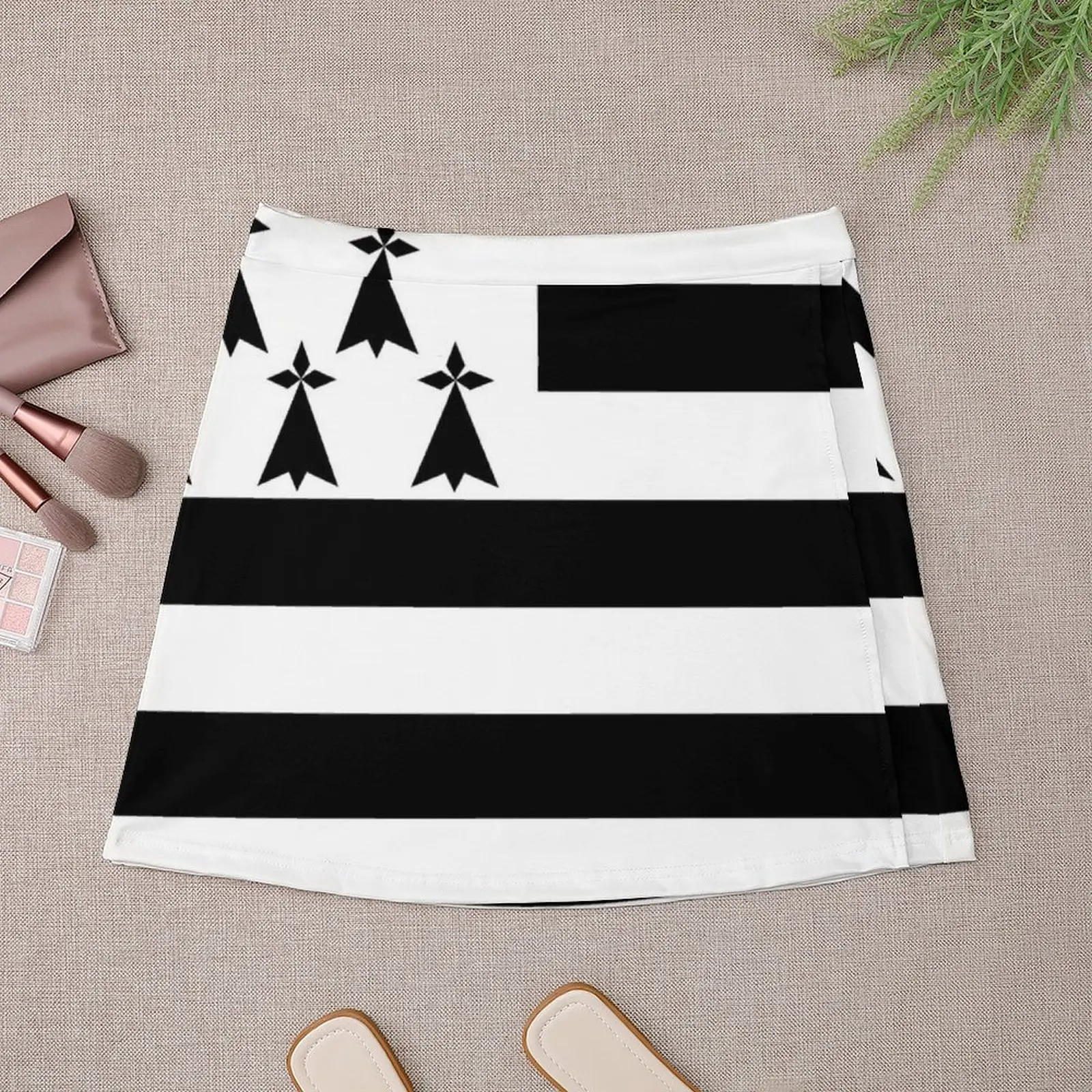 BZH - Breizh - Bretagne - Brittany France Mini Skirt womans clothing luxury women skirts Mini Skirt