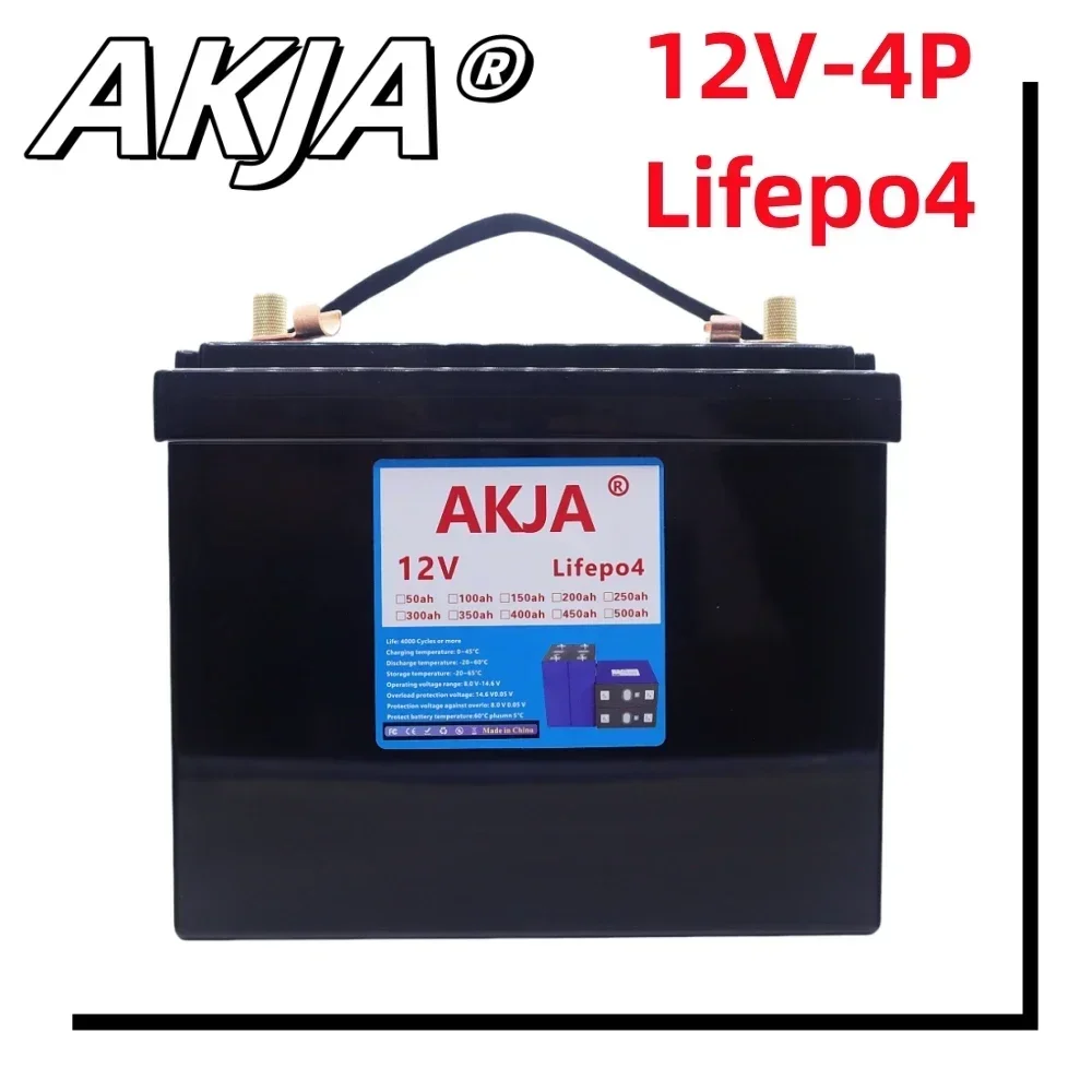 Air fast transportation 12V LiFePO4 battery400Ah500Ah built-in BMS lithium iron phosphate battery6000+golf cart solar cycle life