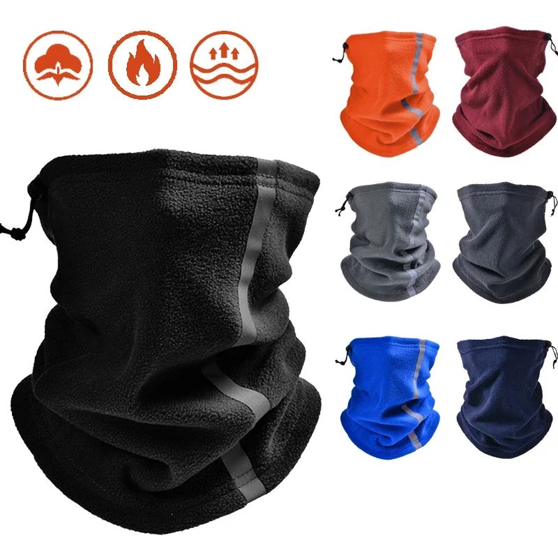 Winter Bandana Hiking Face Cover Snowboard Ski Neck Warmer Gaiter Cycling Bicycle Tube Scarf Sports Thermal Mask