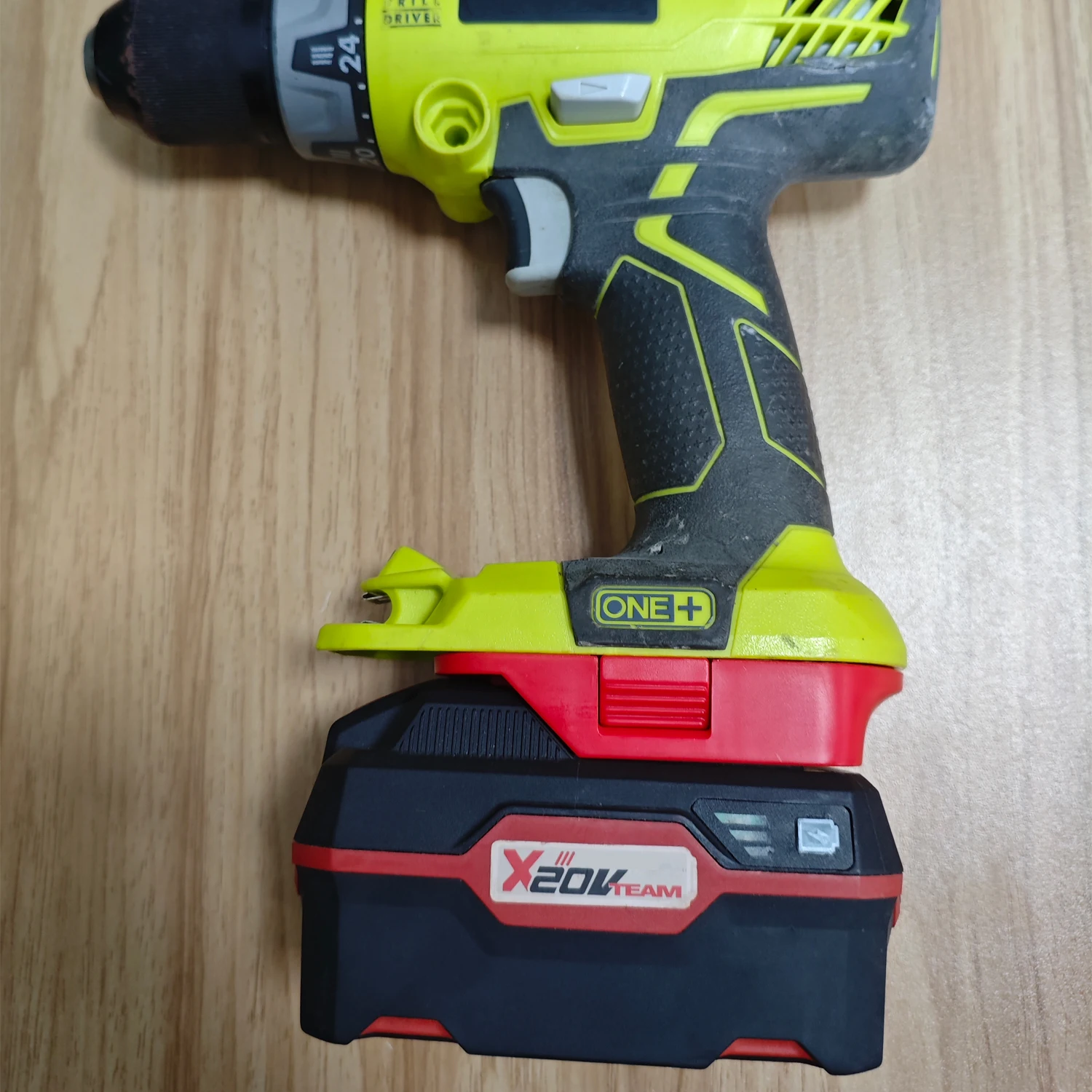 Adaptateur de batterie pour outil Ryobi 18V ONE+ Li-ion vers Lidl Parkside X20V Li-ion, accessoire d'adaptateur de batterie