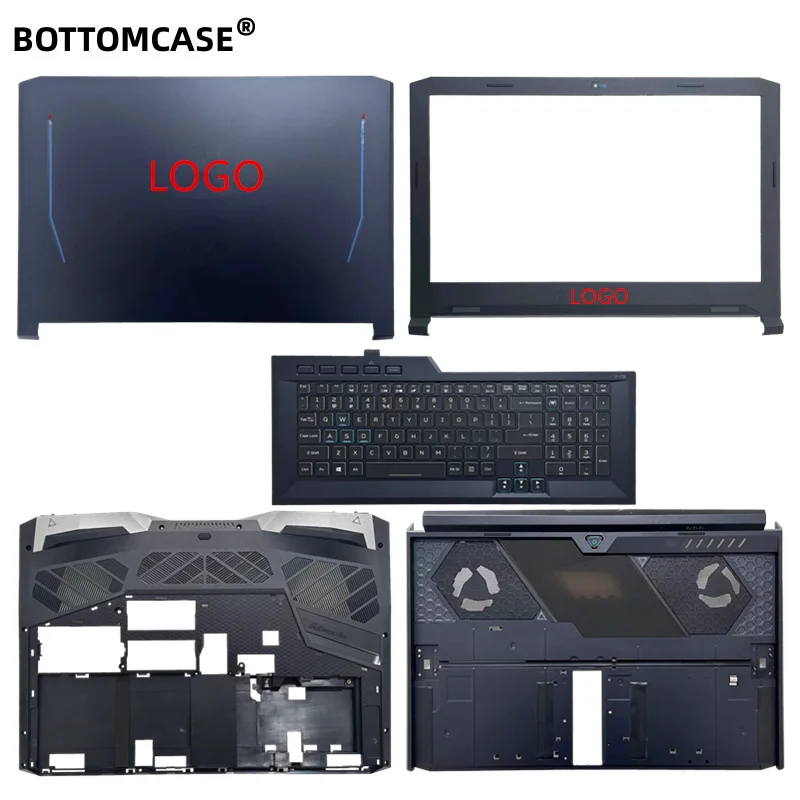 For Acer Predator Helios PH717-71 N17Q11 Lcd Back Cover/LCD Bezel/palmrest Cover/US Keyboard Colorful Backlit/Bottom Case