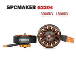 SPCMAKER G2204 2204 3000KV 4S 1800KV 6S Brushless Motor 3-6S battery Crossing machine accessories