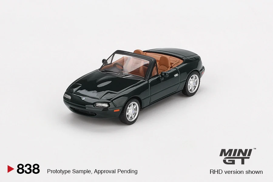 MINIGT 1:64 Eunos Roadster V-Special MGT00838-CH ألعاب سيارات مصنوعة من خليط معدني نموذج معدني دييكاست للأطفال