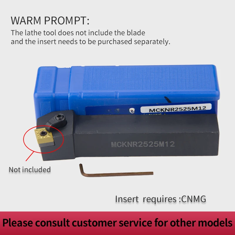 MCKNL2525M12 MCKNL2020K12  External Turning Tool Holder CNMG Carbide Inserts MCKNL Lathe Cutting Tools Set
