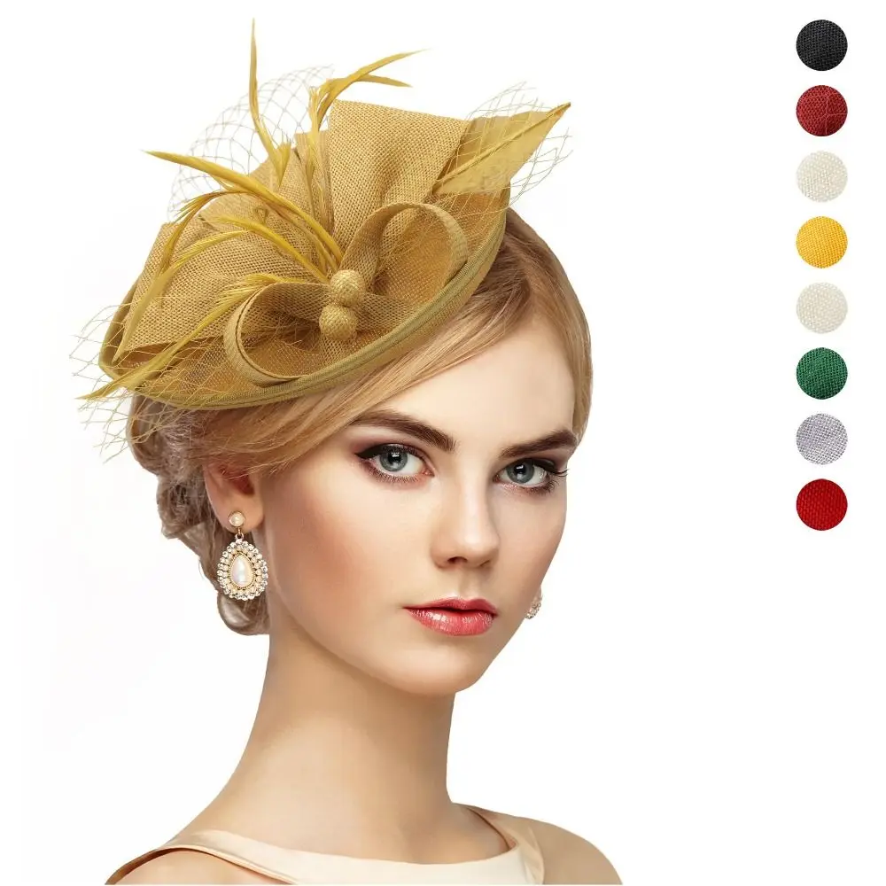 

Elegant 3D Flower Fascinators Hat Large Flower Formal Rose Fascinators Large Flower Headband Formal