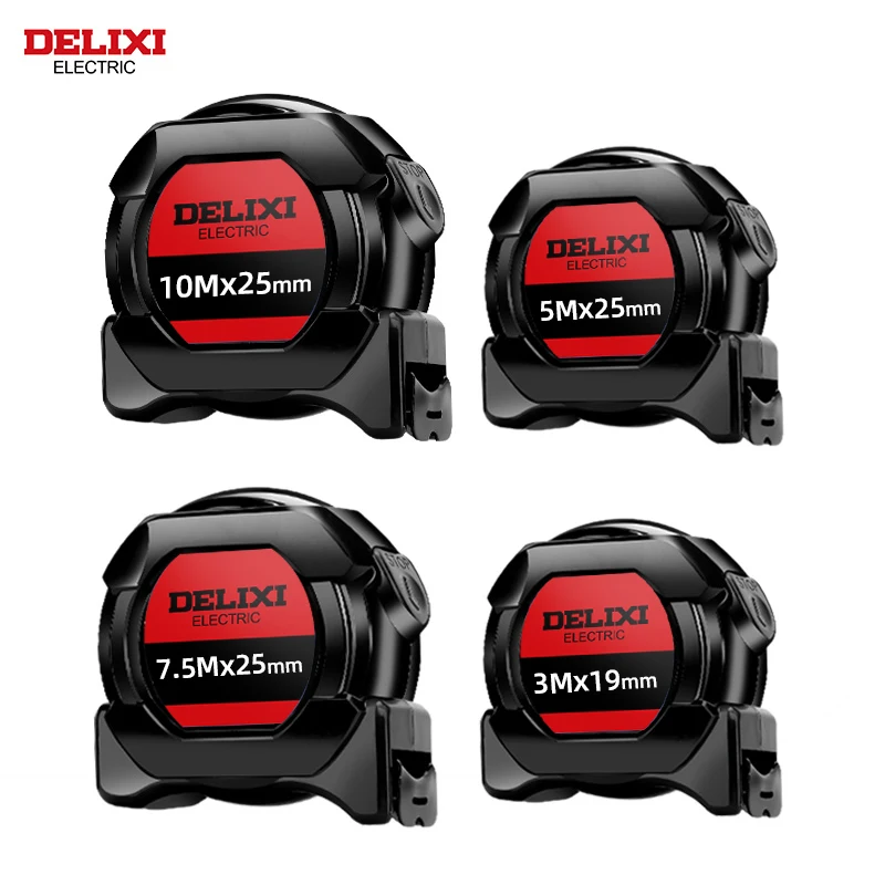 3/5/7,5/10 m selbstsicherndes einziehbares Maßband, metrisches Maßband, bruchsicheres ABS-Gehäuse