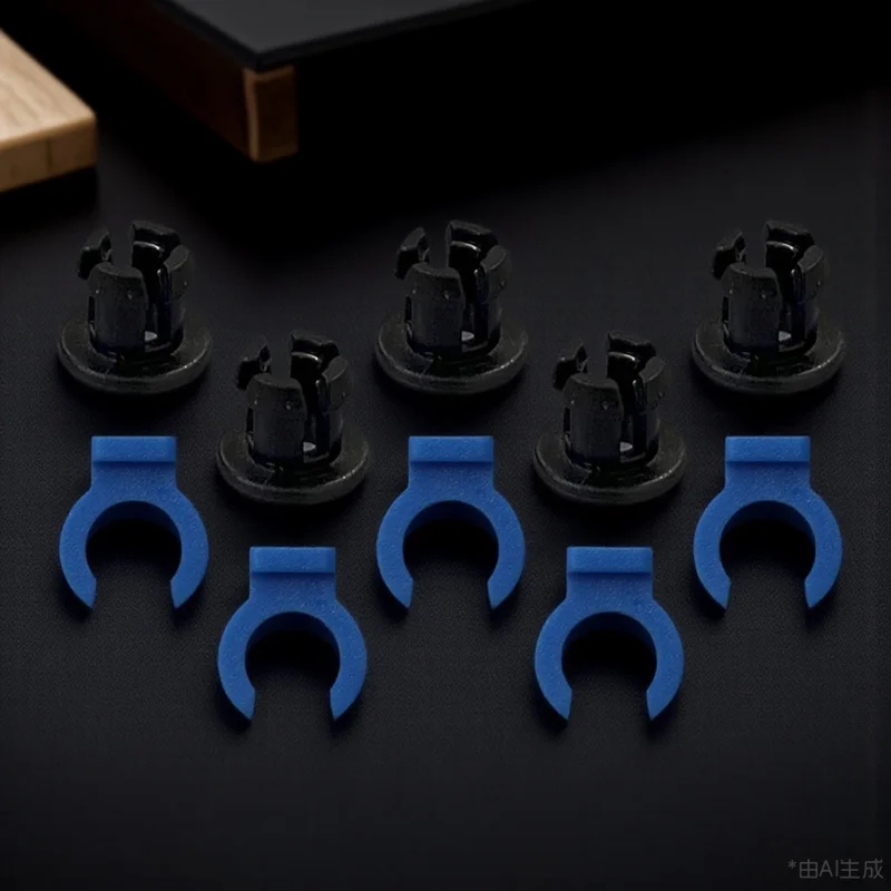 

1Set Hotend Extruder Collet Clip 3D Printer Plastic Clamp Tube Coupling 3D Printing Accessory Collet Clip Hotend Extruder Clamp