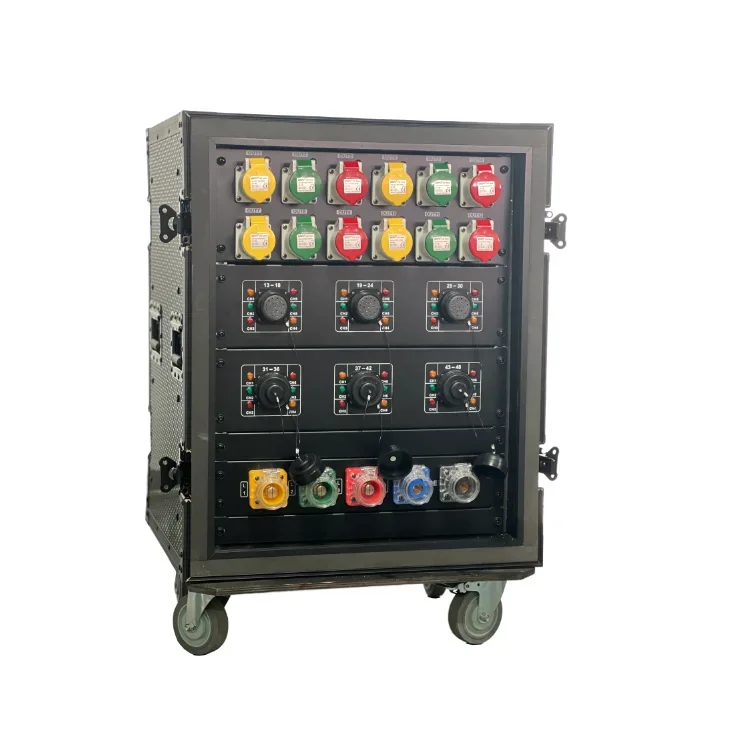 

Outdoor Event Stage Portable Electrical Power Distribution Boxes Big Power Light Control Equipment Box